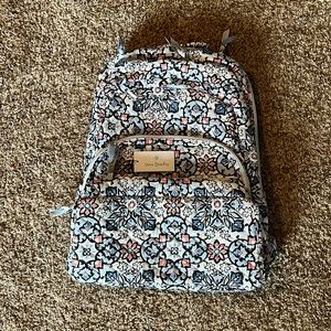 Vera Bradley Essential Large Backpack (Lisbon Medallion)